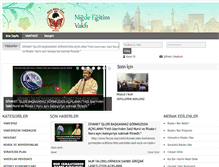 Tablet Screenshot of nigdeegitimvakfi.org